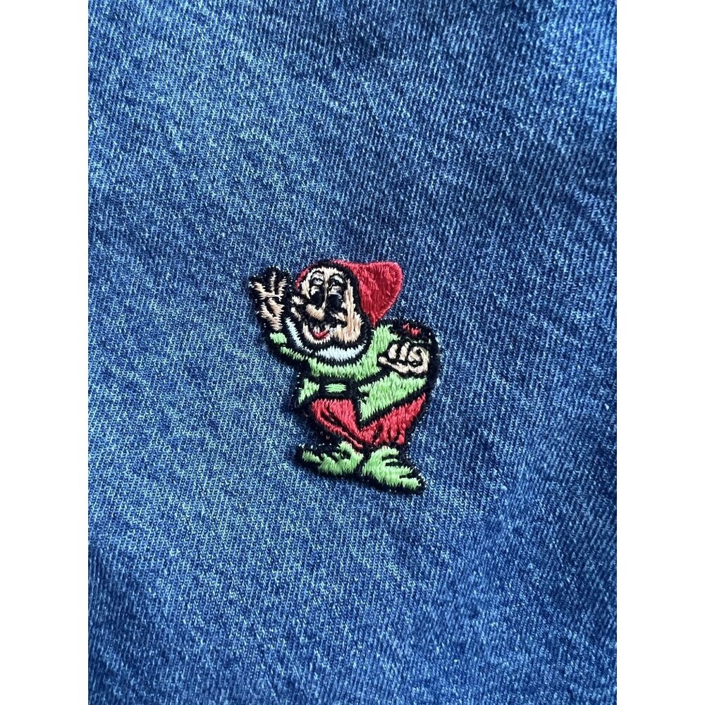 Vintage 1970s Walt Disney Happy Dwarf Sew-On Patch by Streamline USA Disney